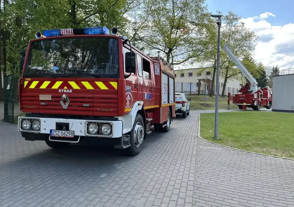 Pożar poszycia leśnego w Malechowie – apel o ostrożność z ogniem