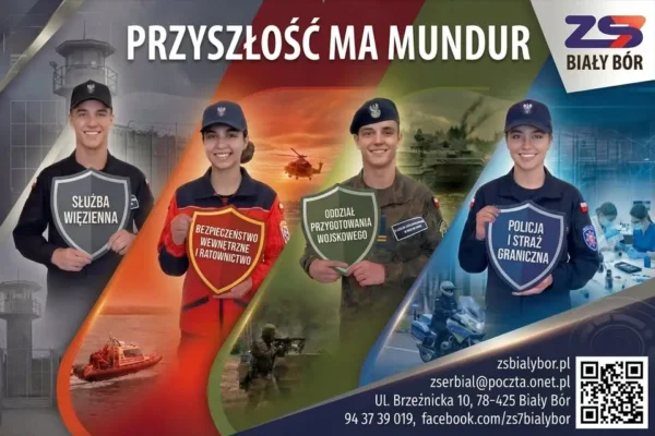 Kadeci z Białego Boru uczcili Święto Wojska Polskiego w Szczecinku