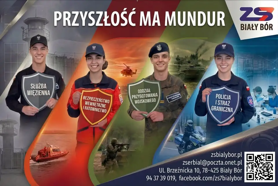 Kadeci z Białego Boru uczcili Święto Wojska Polskiego w Szczecinku