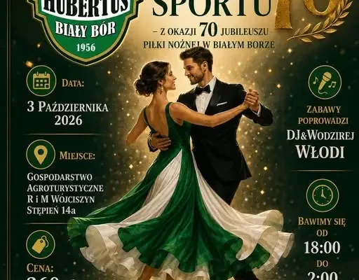 Bal Sportu w Białym Borze – jubileusz 70-lecia piłki nożnej