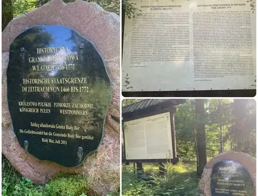 Historyczna granica państwowa na terenie gminy Biały Bór – fascynująca lekcja historii