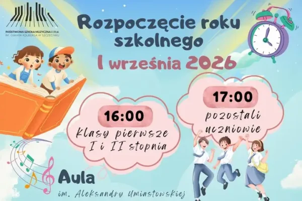 Rozpoczęcie roku szkolnego w PSM Szczecinek – 1 września