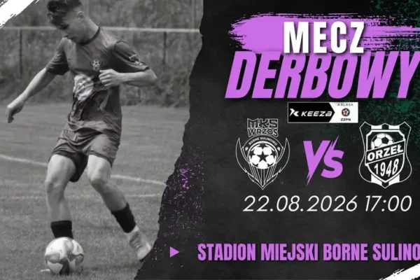 Wielkie Derby Gminy Borne Sulinowo: Wrzos kontra Orzeł Łubowo już w ten weekend