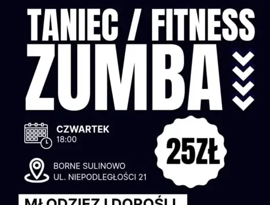 Energetyczna Zumba z Anną Bielecką – start zajęć 3 września w Borne Sulinowie