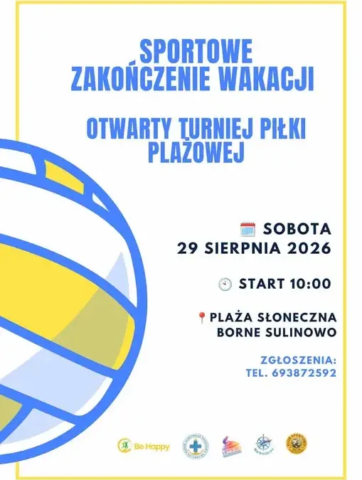 Turniej piłki plażowej w Bornem Sulinowie – sportowe zakończenie wakacji