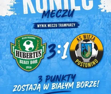 Idealny weekend w Białym Borze: Hubertus zdobywa komplet punktów