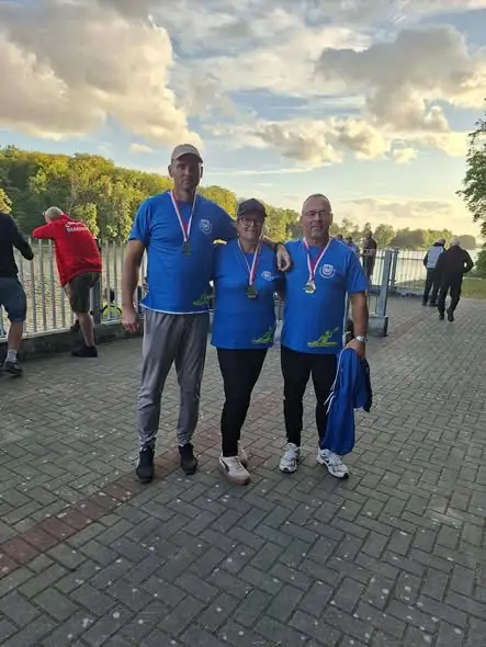 Białoborscy mastersi z medalami Mistrzostw Polski w kajakarstwie