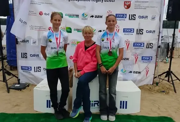 Białoborscy kajakarze z medalami Mistrzostw Polski w Maratonie Kajakowym w Olsztynie