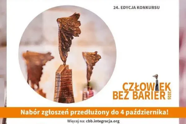 Konkurs „Człowiek bez barier” – nabór przedłużony do 4 października