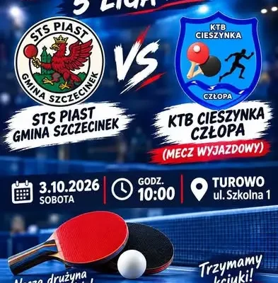 Startuje 5. liga tenisa stołowego. Pierwsze mecze już 3 października w Turowie