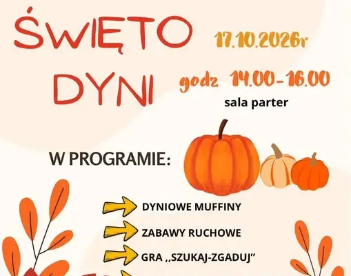 Święto Dyni w Barwicach – jesienna zabawa dla dzieci już 17 października