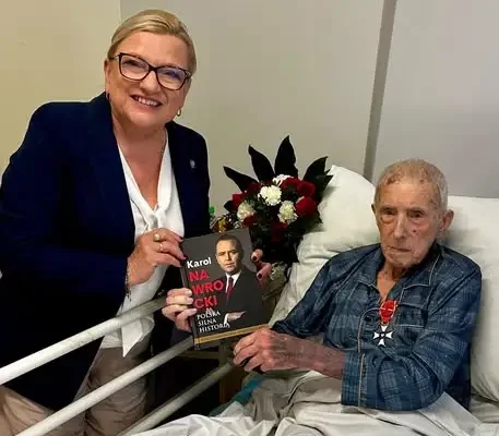 Order Odrodzenia Polski dla powstańca warszawskiego Marka Szwarca ps. „Biały”