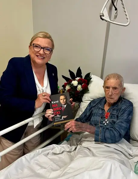 Order Odrodzenia Polski dla powstańca warszawskiego Marka Szwarca ps. „Biały”