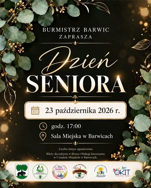Gminny Dzień Seniora w Barwicach – 23 października 2026